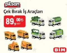 PİLSAN OYUNCAK ÇEK BIRAK İŞ ARAÇLARI